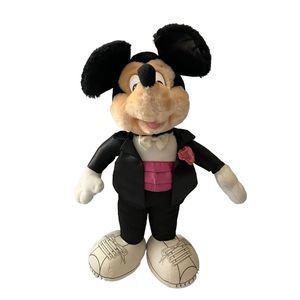 1987 16” Mickey Mouse Disney Applause Plush Toy Collectible Doll